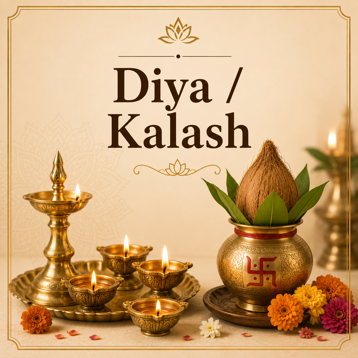 Diya / Kalash